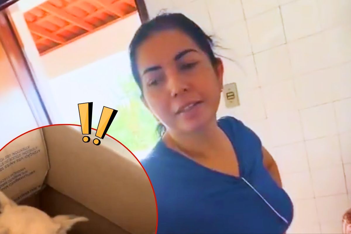 Lo sguardo sorpreso della mamma