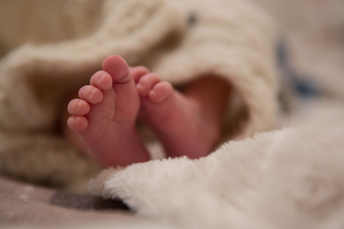 piedini di neonato