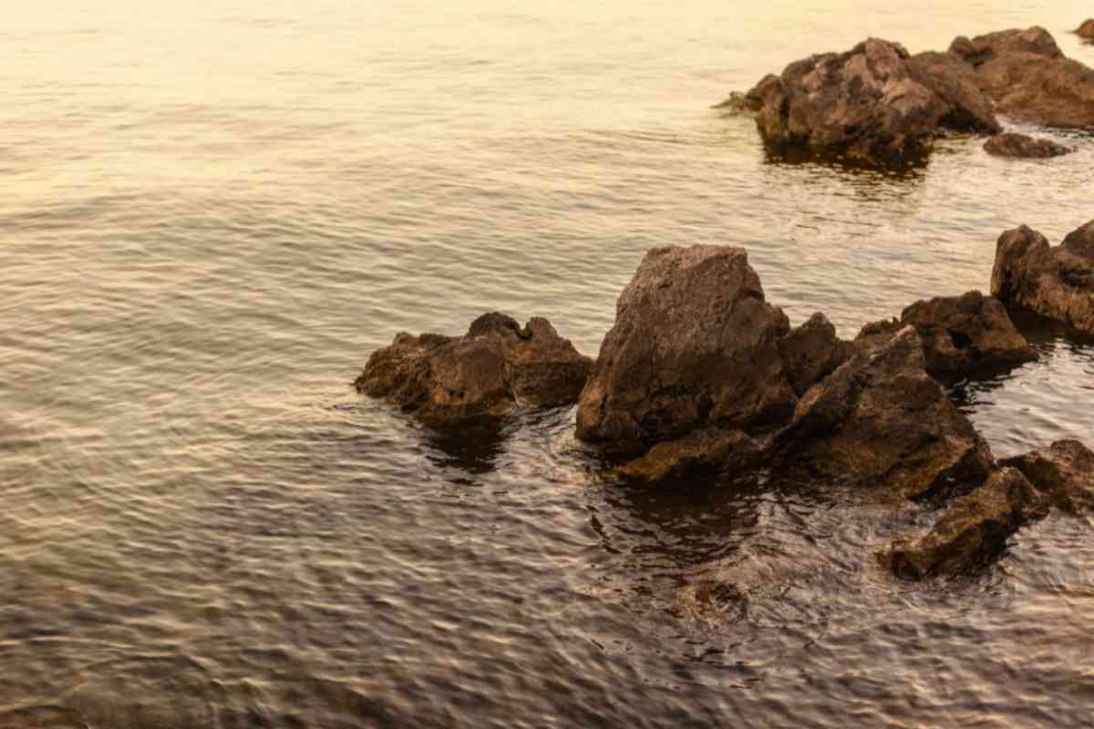 scogli mare