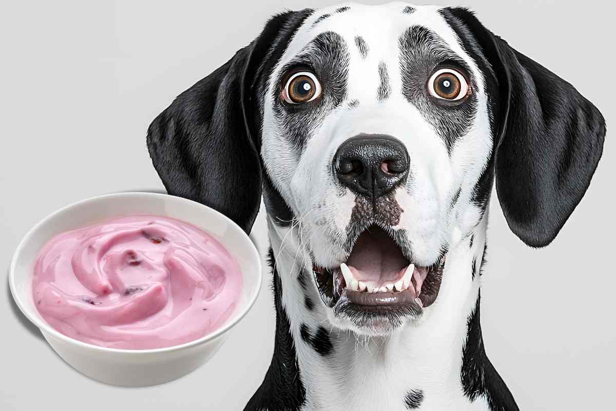 yogurt frutti bosco cane
